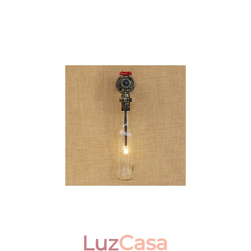 Recurso de bronze antigo retrô country para proteção ocular estilo mini luz ambiente