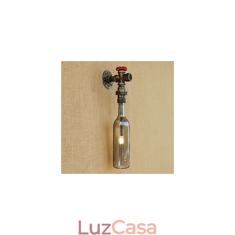 Recurso de bronze antigo retrô country para proteção ocular estilo mini luz ambiente