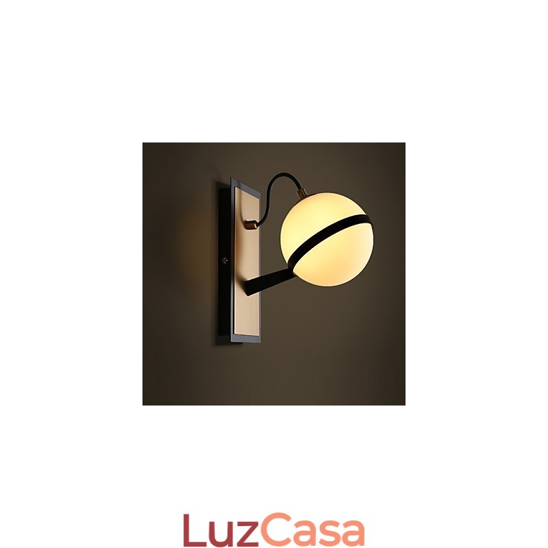 Recurso contemporâneo moderno para arandelas de parede com luz ambiente