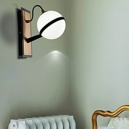 Recurso contemporâneo moderno para arandelas de parede com luz ambiente