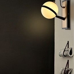 Recurso contemporâneo moderno para arandelas de parede com luz ambiente