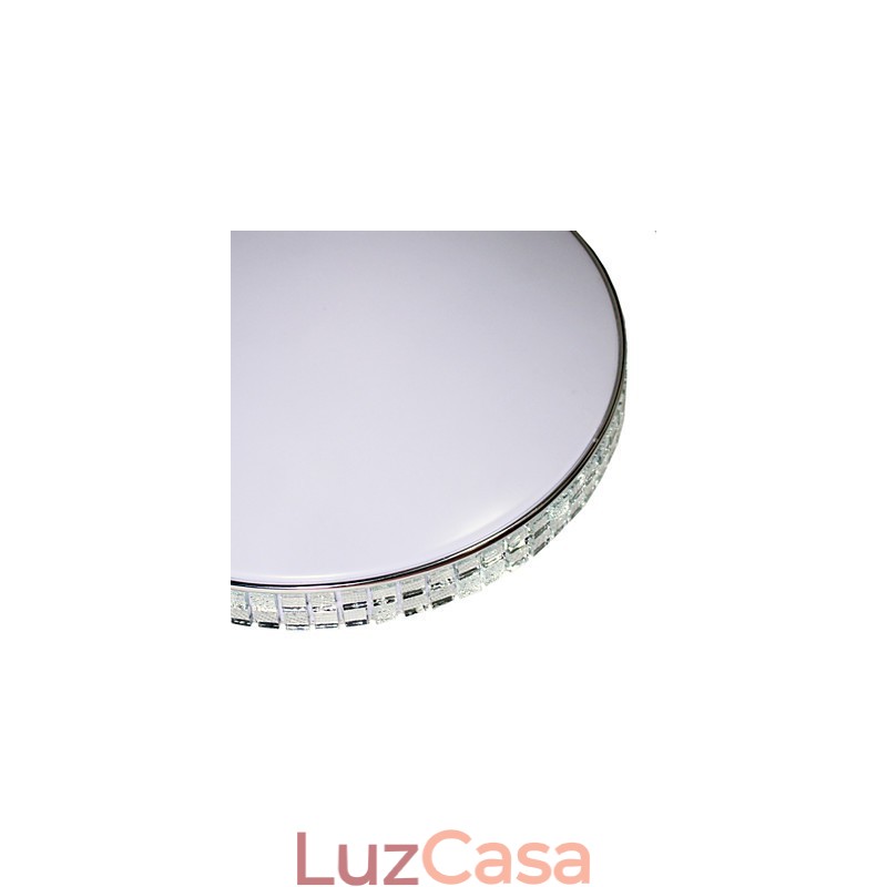 Luminária de teto moderna embutida em acrílico com pintura em metal 90 265V