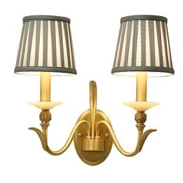 Simples Country Tradicional Clássico Latão Recurso para Mini Estilo Uplight Wall Sconces Luz de Parede