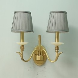Simples Country Tradicional Clássico Latão Recurso para Mini Estilo Uplight Wall Sconces Luz de Parede