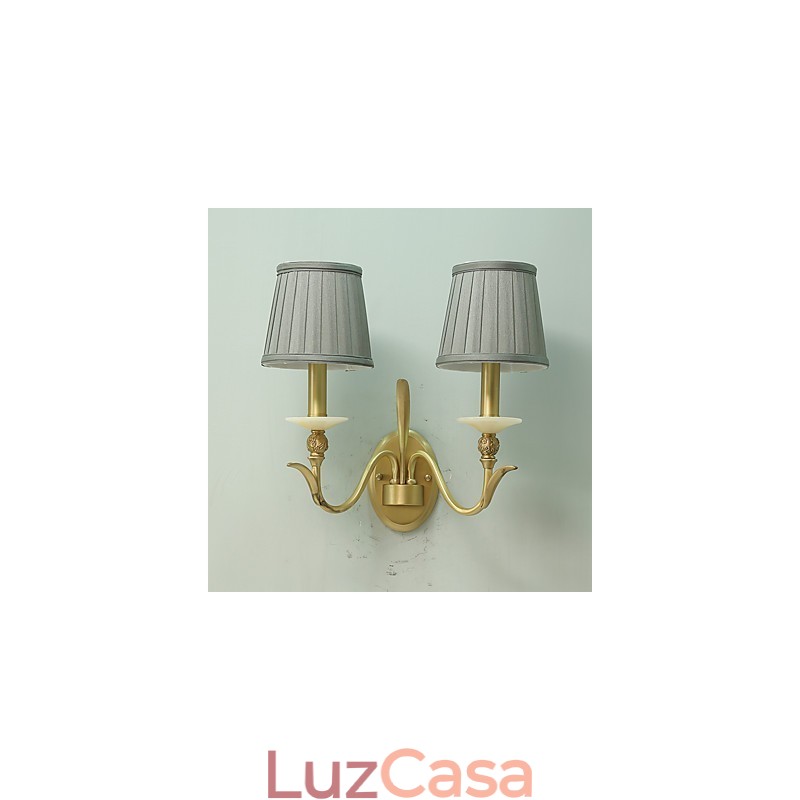 Simples Country Tradicional Clássico Latão Recurso para Mini Estilo Uplight Wall Sconces Luz de Parede