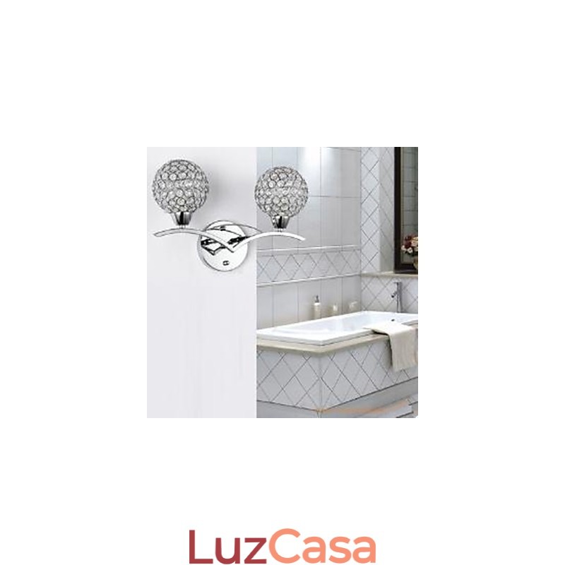 A simplicidade da lâmpada de cristal moderna, lâmpada de cabeceira criativa para quarto, sala de jantar, luzes de corredor