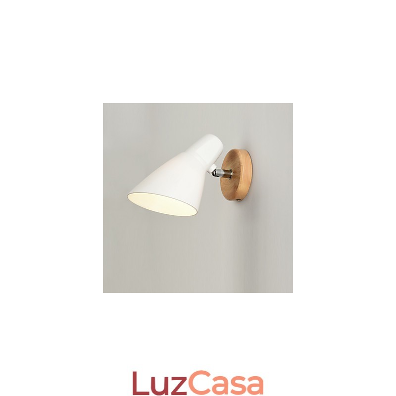 Luminária de parede com luz ambiente moderna