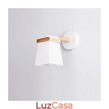Luminária de parede Squere Glassshade para quarto, luminária de parede moderna com luz ambiente, luminária de parede Luminária de parede Squere Glassshade para quarto, luminária de parede moderna com luz ambiente, luminária de parede