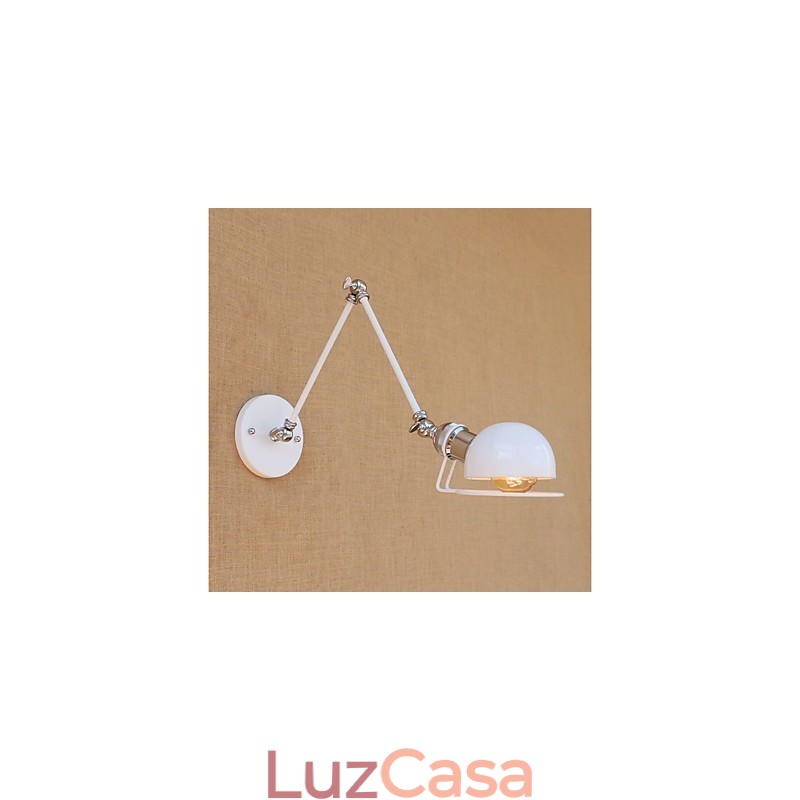 Pintura Vintage Country Recurso para Mini Estilo Braço oscilante Proteção para os olhos Luz ambiente Braço oscilante Luzes de parede