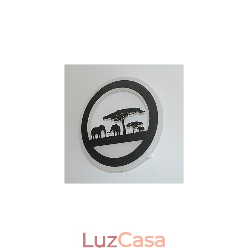 Luminária de parede redonda acrílica para quarto, luminária de corredor moderna, lâmpada de entrada