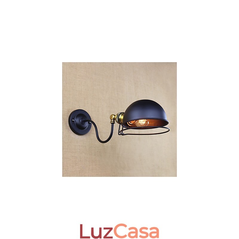 Recurso de pintura retrô country simples para arandelas de parede de proteção ocular estilo mini
