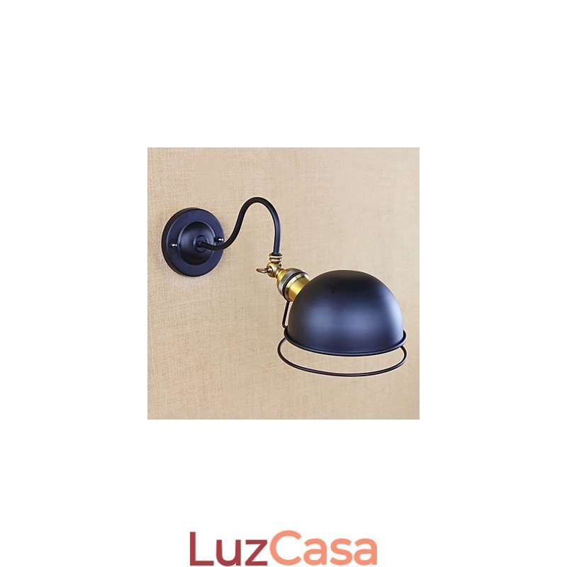 Recurso de pintura retrô country simples para arandelas de parede de proteção ocular estilo mini