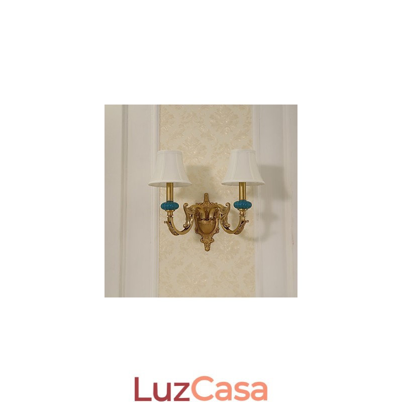 Simples Country Tradicional Clássico Latão Recurso para Mini Estilo Uplight Wall Sconces Luz de Parede