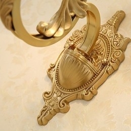 Simples Country Tradicional Clássico Latão Recurso para Mini Estilo Uplight Wall Sconces Luz de Parede