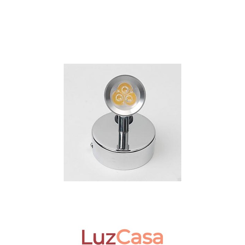Candeeiro de leitura de cabeceira Universal Spotlight