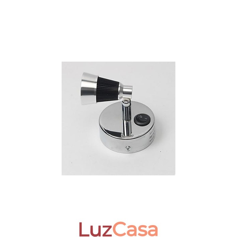 Candeeiro de leitura de cabeceira Universal Spotlight