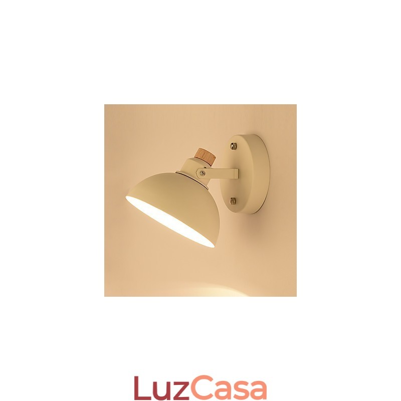 Luminária de parede moderna contemporânea com luz ambiente