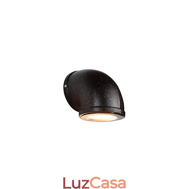 Luminária de parede Arandelas de parede Luminária de parede de ferro Lâmpada de parede sabre de luz preta muda na parede