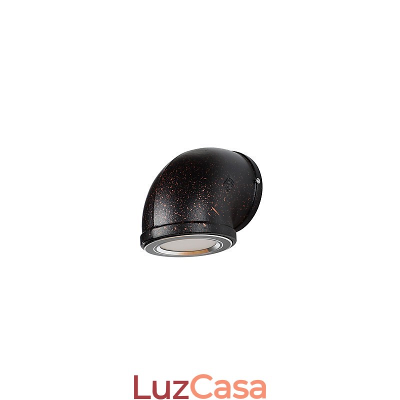 Luminária de parede Arandelas de parede Luminária de parede de ferro Lâmpada de parede sabre de luz preta muda na parede
