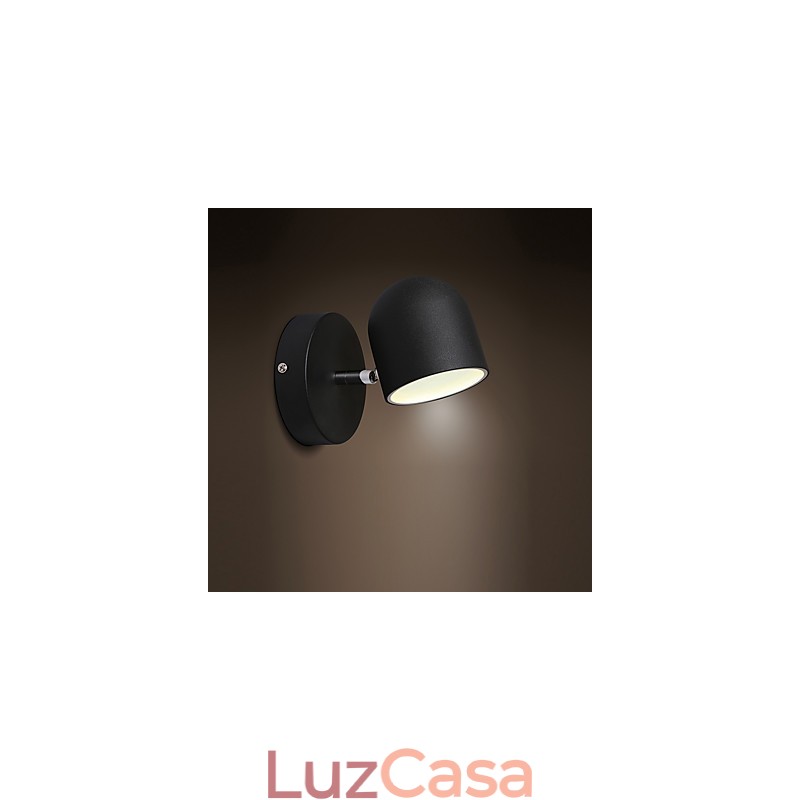 Luminária de parede moderna contemporânea com luz ambiente