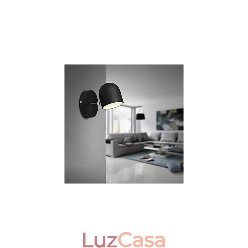Luminária de parede moderna contemporânea com luz ambiente
