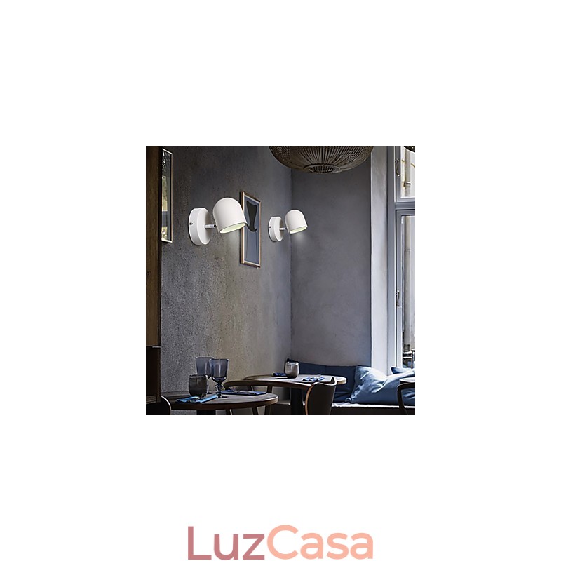 Luminária de parede moderna contemporânea com luz ambiente