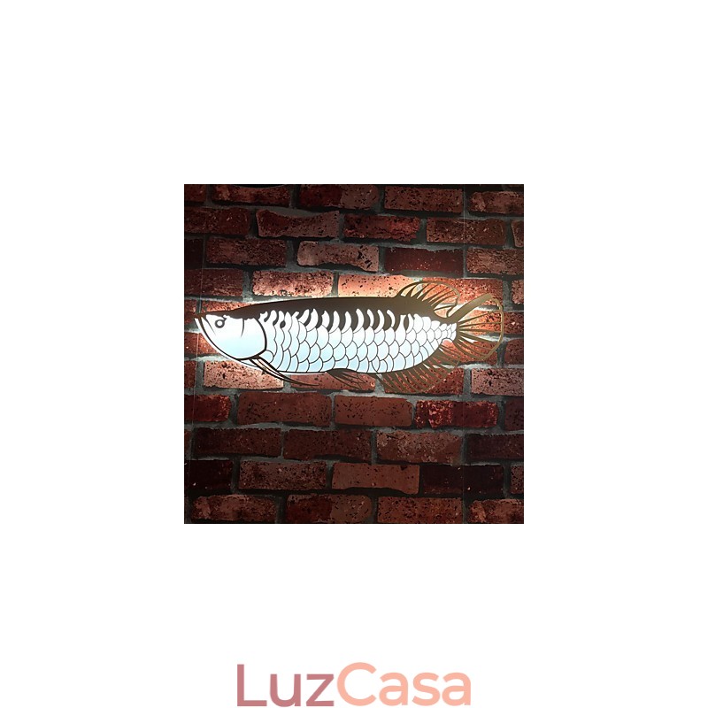 Luminárias de parede modernas em formato de peixe, estilo simples, iluminação acrílica, sala de estar, corredor, quarto, quartos de hotel, iluminação de decoração