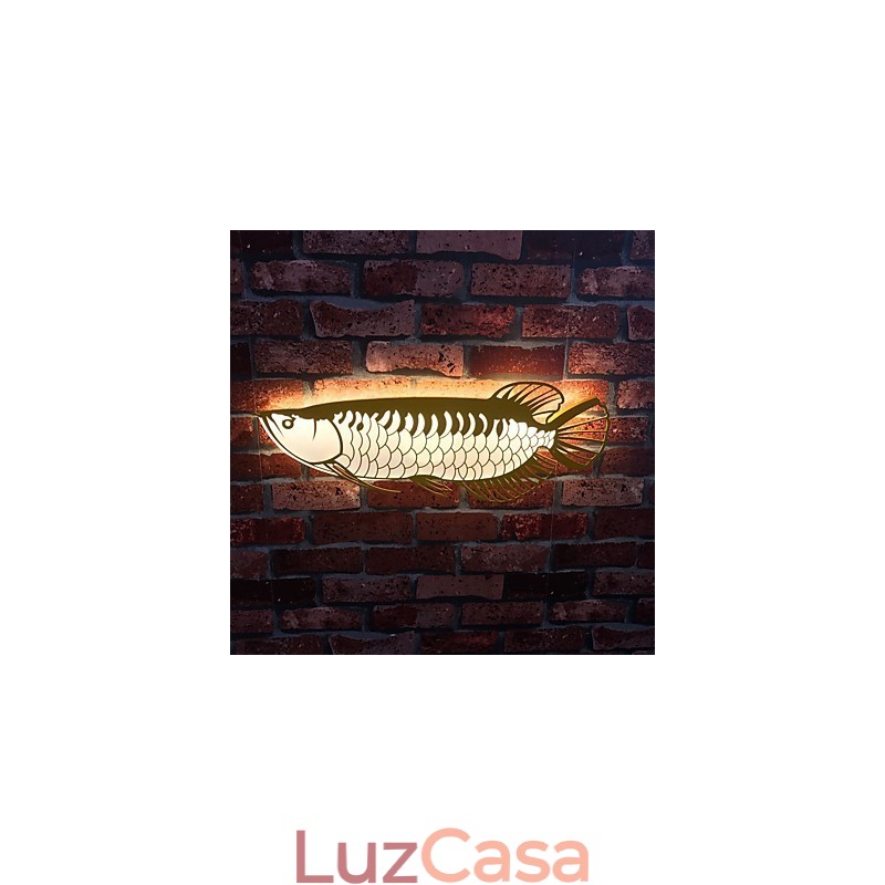Luminárias de parede modernas em formato de peixe, estilo simples, iluminação acrílica, sala de estar, corredor, quarto, quartos de hotel, iluminação de decoração