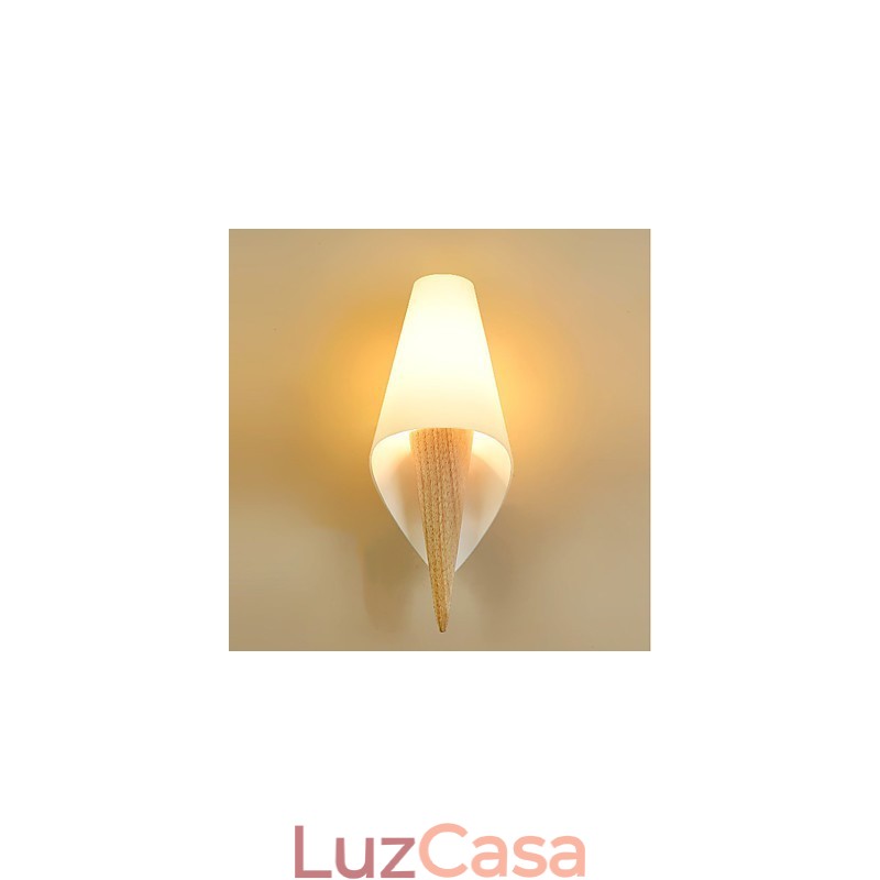 Luminária de parede estilo europeu simples para proteção dos olhos, luminária de parede com luz ambiente, luminária de parede estilo europeu quente para quarto