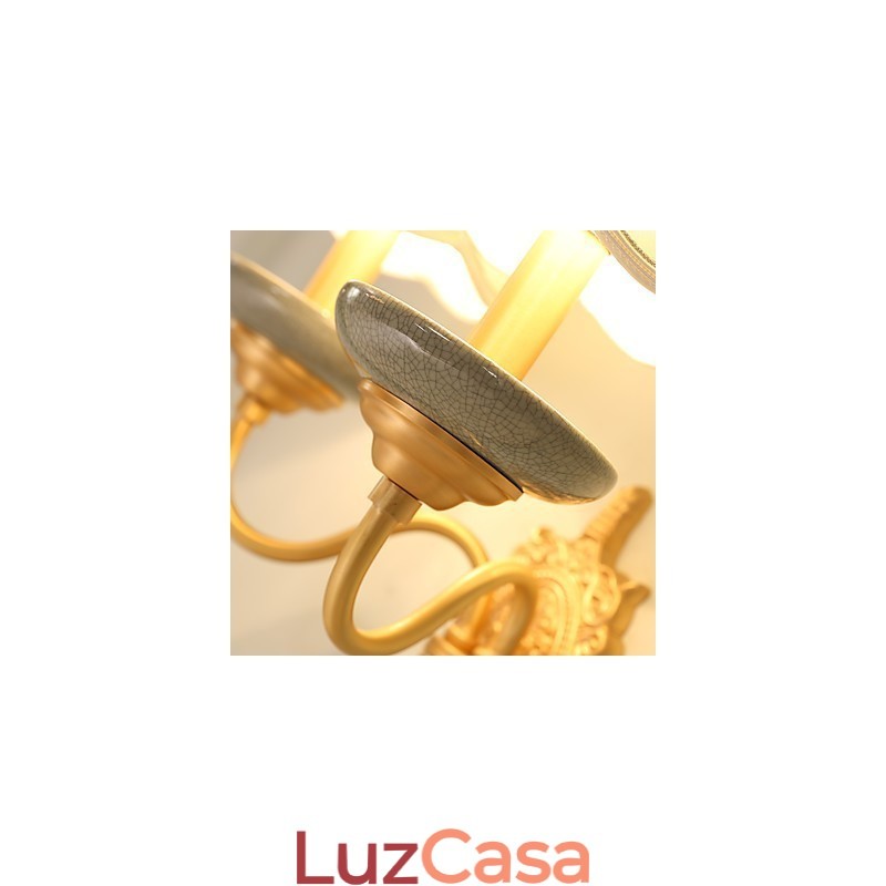 Simples Country Tradicional Clássico Latão Característica para Mini Estilo Uplight Wall Sconces Wall Light Pu