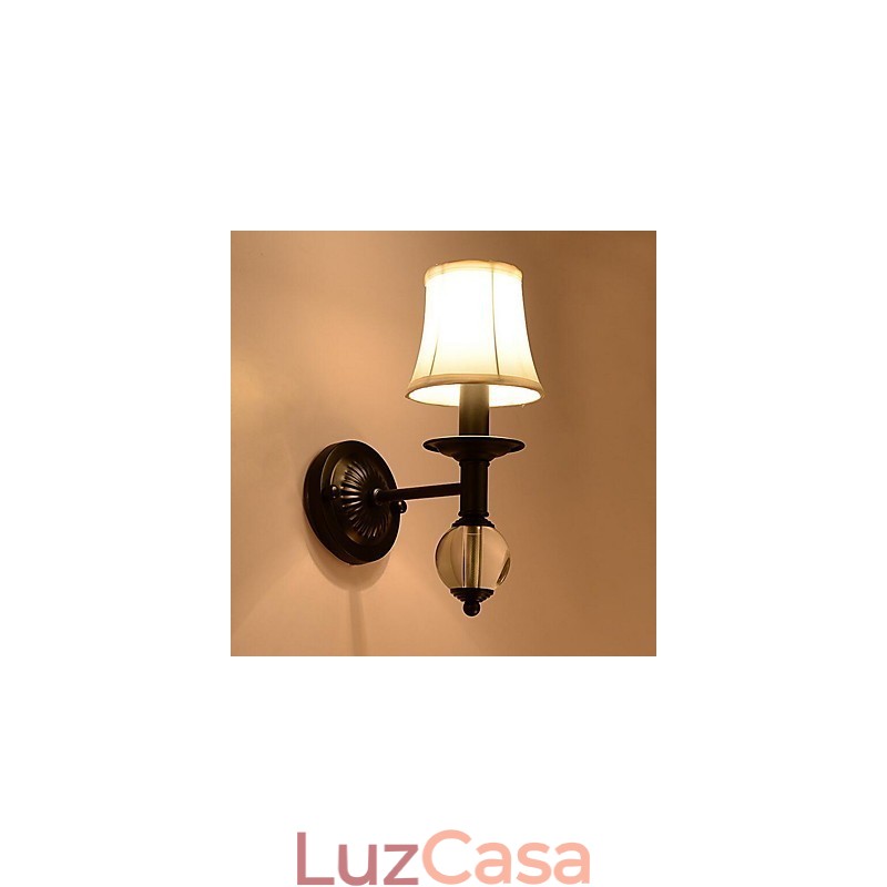 Vintage Electroplated Feature Uplight Arandelas de parede Luz de parede