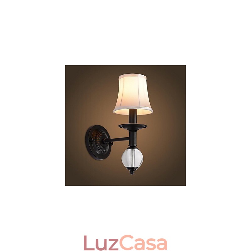 Vintage Electroplated Feature Uplight Arandelas de parede Luz de parede