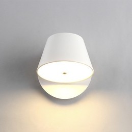 Luminária de parede moderna contemporânea com luz ambiente