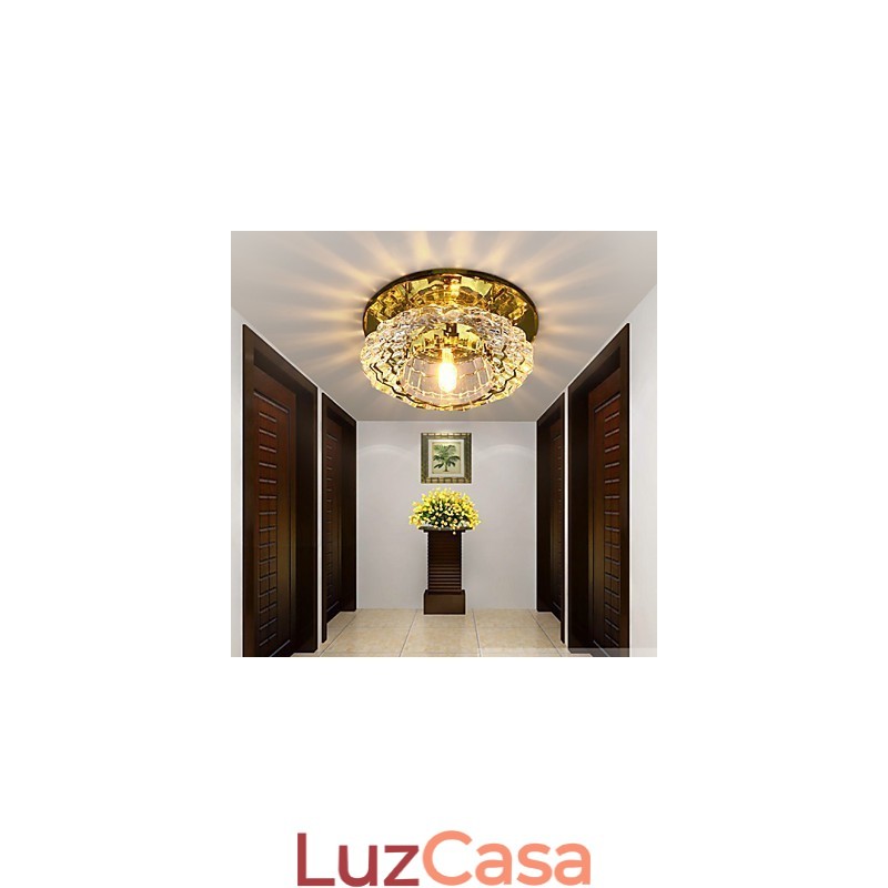 Lâmpada de cristal Smd CreativeTube Spotlight Absorve luz de cúpula