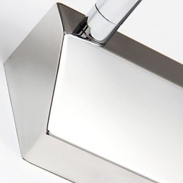 Iluminação de parede moderna contemporânea integrada para iluminação ambiente de banheiro