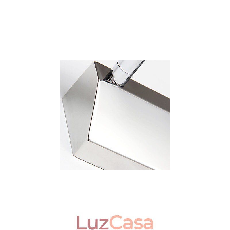 Iluminação de parede moderna contemporânea integrada para iluminação ambiente de banheiro