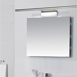 Iluminação de parede moderna contemporânea integrada para iluminação ambiente de banheiro