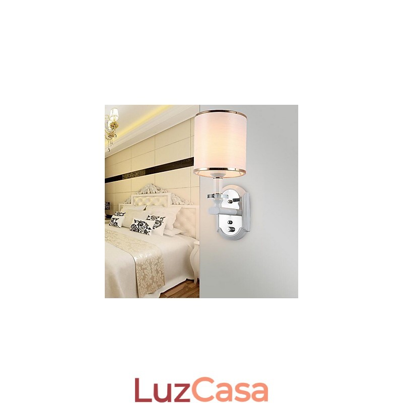 Luminária de parede moderna contemporânea galvanizada Downlight