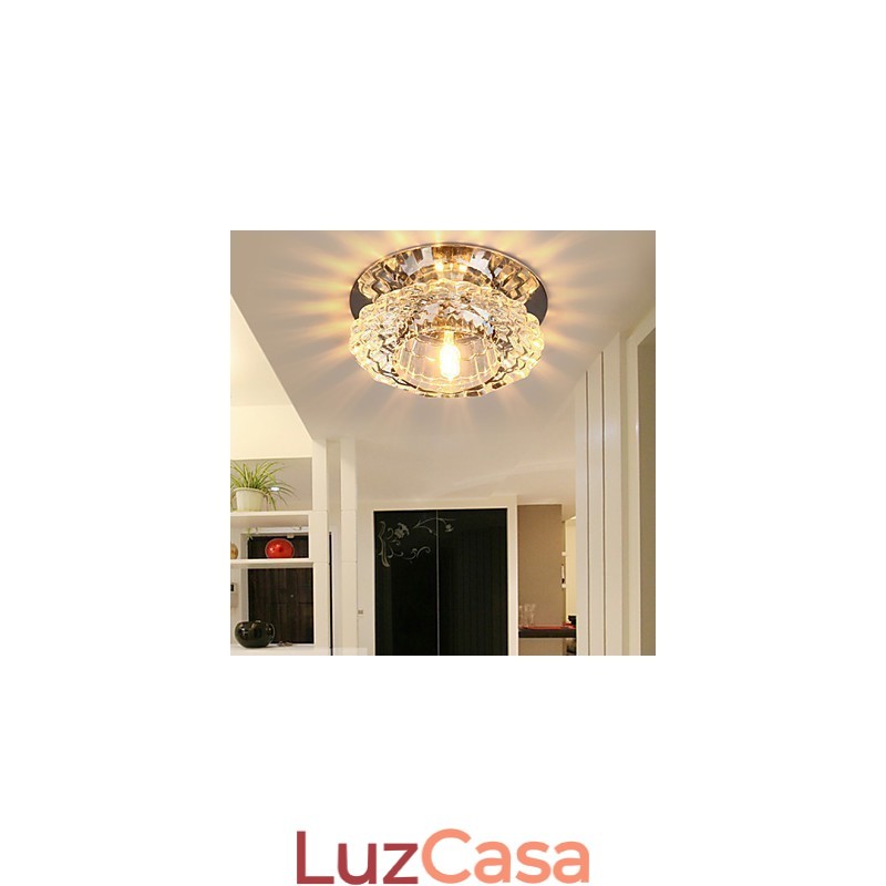 Lâmpada de cristal Smd CreativeTube Spotlight Absorve luz de cúpula