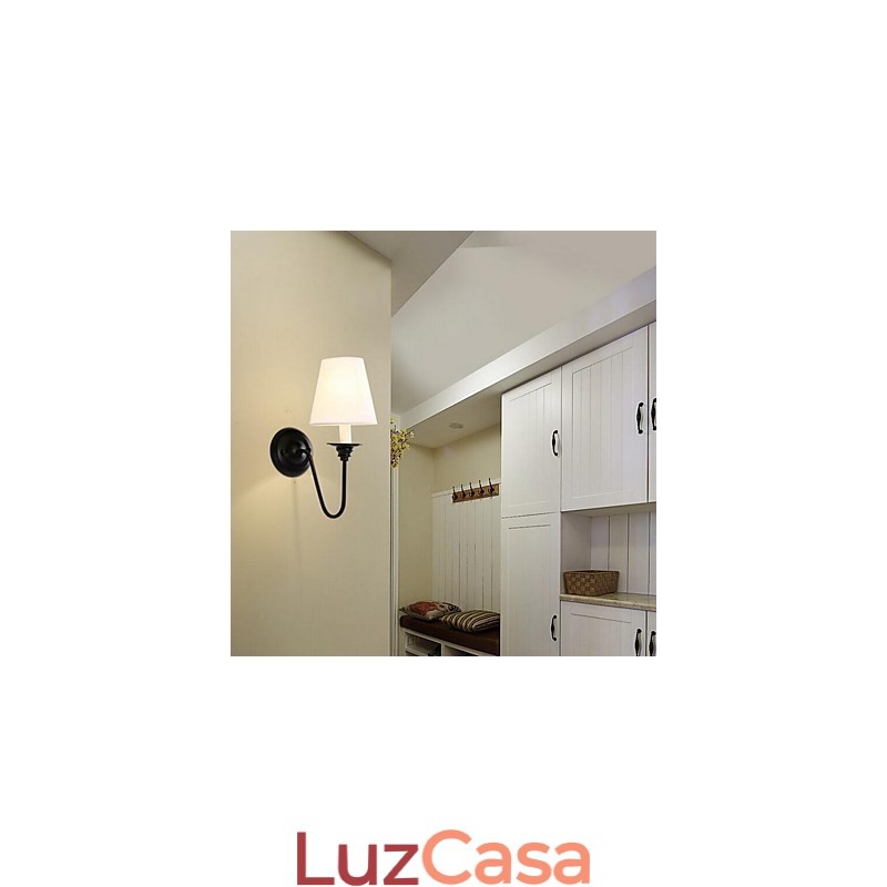 Luminária de parede moderna contemporânea galvanizada Downlight