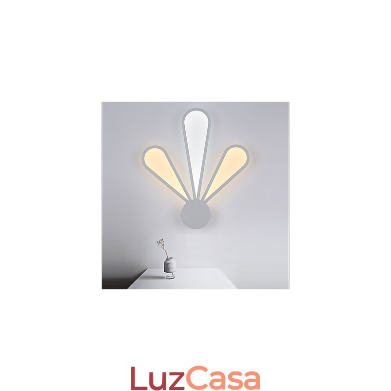 Luminárias de parede modernas estilo simplicidade acrílico sala de estar corredor quarto quartos de hotel lâmpada de cabeceira
