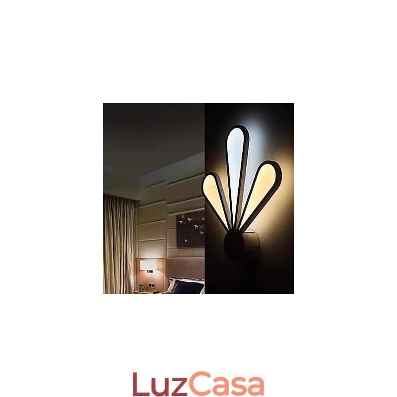 Luminárias de parede modernas estilo simplicidade acrílico sala de estar corredor quarto quartos de hotel lâmpada de cabeceira