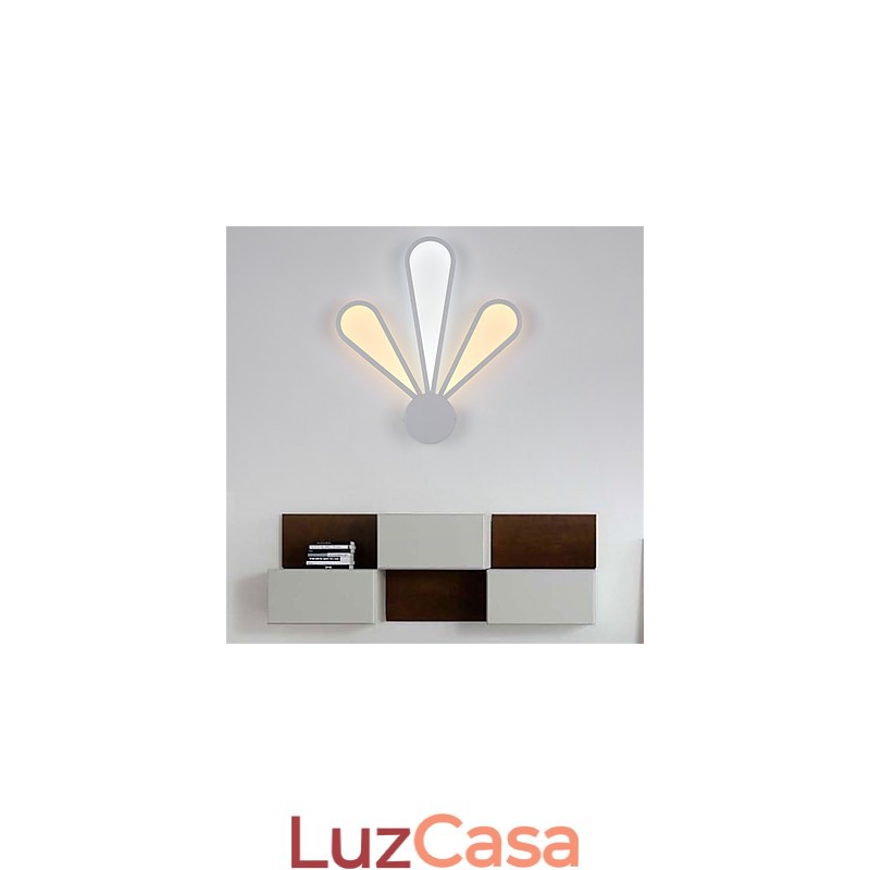Luminárias de parede modernas estilo simplicidade acrílico sala de estar corredor quarto quartos de hotel lâmpada de cabeceira