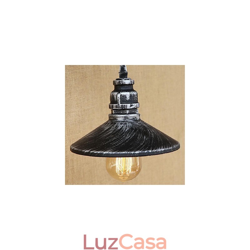 Pintura rústica de chalé para arandelas de parede com luz ambiente