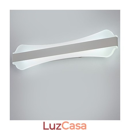 Lâmpada de espelho de alta qualidade de 10 W Luzes de banheiro Luzes de parede de aço inoxidável e acrílico Iluminação de maquiagem