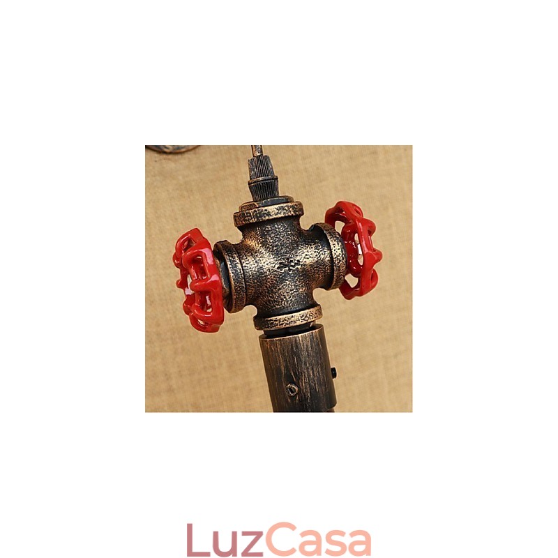 Luminária de parede moderna e criativa com garrafa