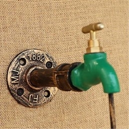 Luminária de parede moderna e criativa com garrafa