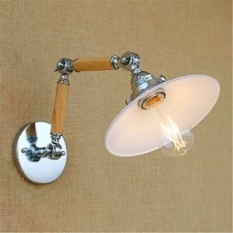 Recurso cromado contemporâneo moderno para braço oscilante Luz ambiente Luzes de braço oscilante Luz de parede