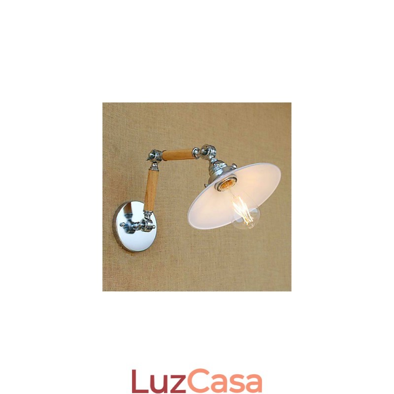 Recurso cromado contemporâneo moderno para braço oscilante Luz ambiente Luzes de braço oscilante Luz de parede