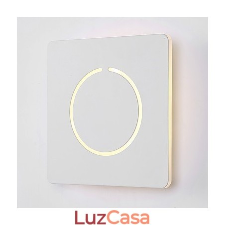 Pintura contemporânea moderna integrada para arandelas de parede com luz ambiente Pintura contemporânea moderna integrada para arandelas de parede com luz ambiente